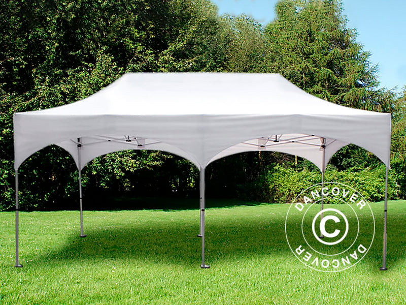 Quick-up telt FleXtents PRO Steel "Arched" 3x6m Hvit