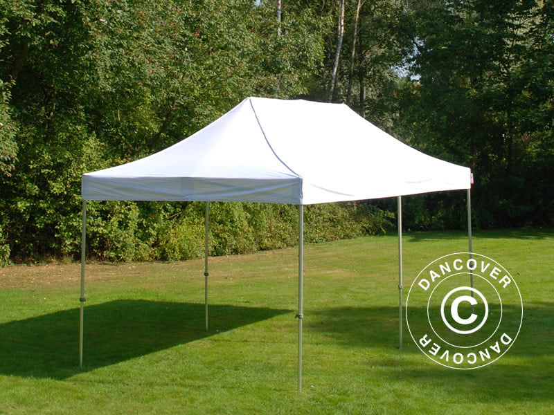 Quick-up telt FleXtents PRO Steel 3x6m Hvit, Flammehemmende