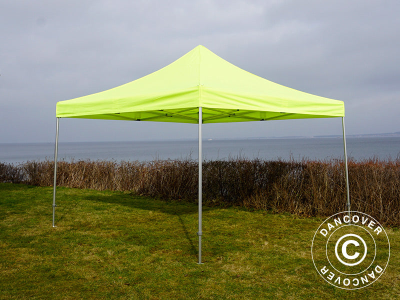 Quick-up telt FleXtents PRO Steel 4x4m Neongul/Grønn