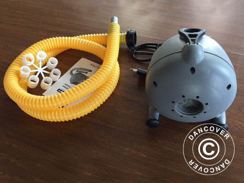 Oppblåsbar benk, Chesterfield-stil, 1x1,95x0,45m, Svart