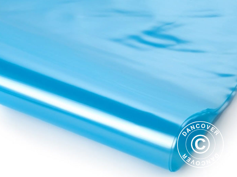 DIY drivhusfolie 200Mic, 6x60m, 1 rull, transparent