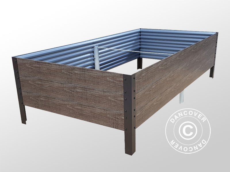 Høybed, 0,75x1,5x0,3m, Brun BARE 1 STK. IGJEN