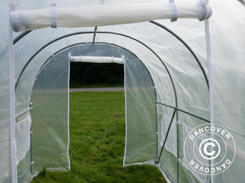 Polytunnel Drivhus 2x3x2m, 6m², Transparent