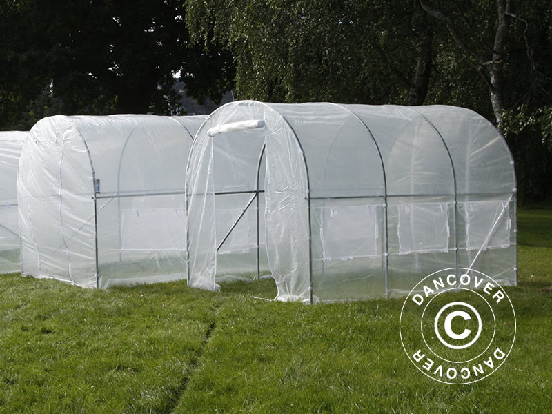 Polytunnel Drivhus 2x3x2m, 6m², Transparent