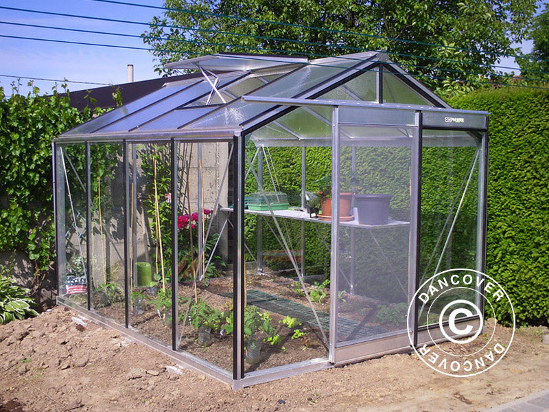 Greenhouse FLORA 2,32x2,98x2,35m Alu