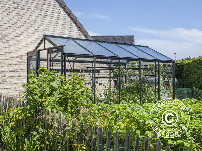 Greenhouse FLORA 3,06x3,71x2,59m Black