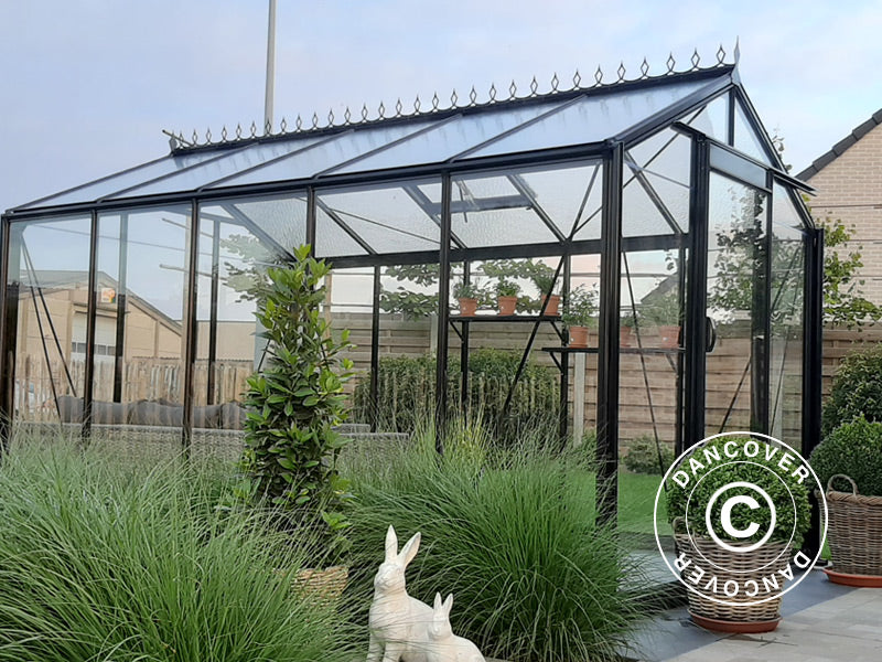 Greenhouse FLORA 3,06x3,71x2,59m Black