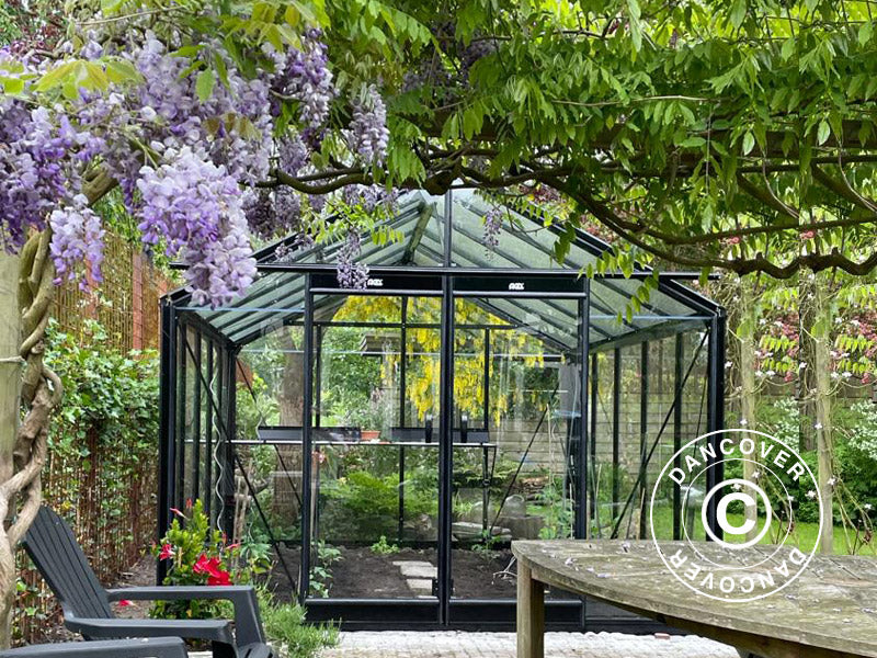 Greenhouse FLORA 3,06x3,71x2,59m Black