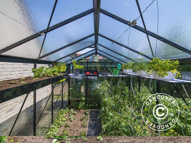 Greenhouse FLORA 3,06x3,71x2,59m Black