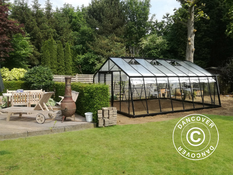 Greenhouse VESTA 3,8x5,93x2,53m Black