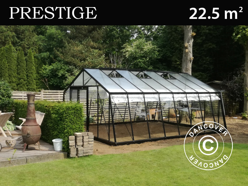 Greenhouse VESTA 3,8x5,93x2,53m Black