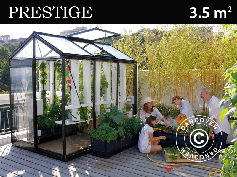 Greenhouse PICCOLO 1,59x2,24x2,21m Black