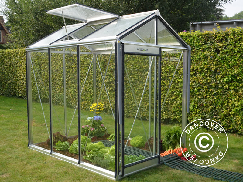 Greenhouse PICCOLO 1,59x3,71x2,21m Alu