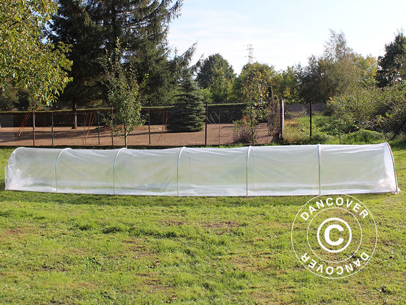 Drivhustunnel, 0,8x6,25x0,8m, Transparent