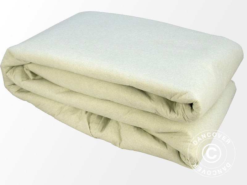 Overtrekk + underlagsduk Ø350cm, Blå/Natur