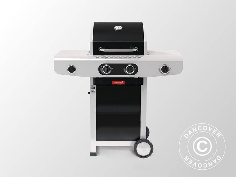 Gassgrill Barbecook Siesta 210, 56x112x118cm, Svart