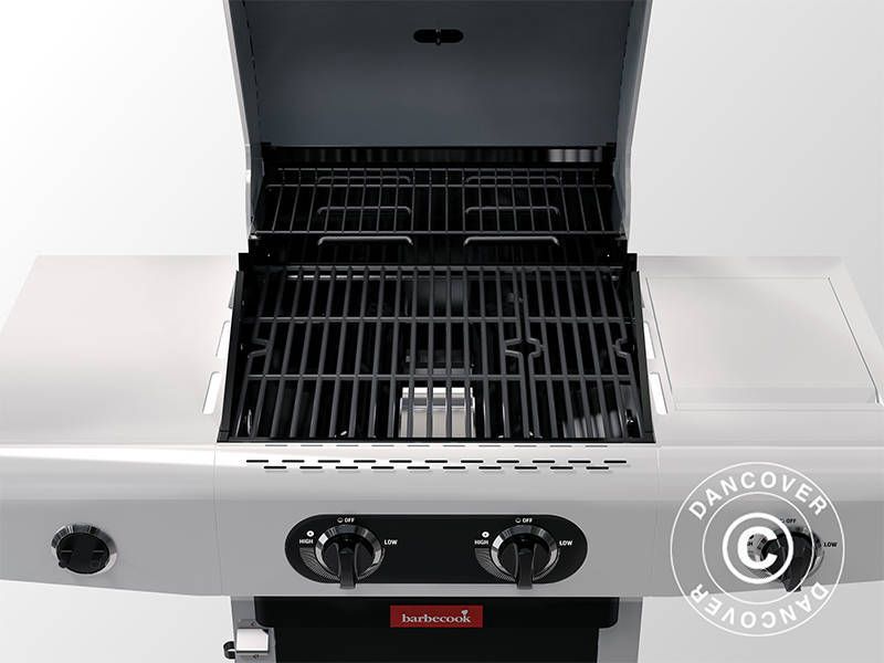 Gassgrill Barbecook Siesta 210, 56x112x118cm, Svart