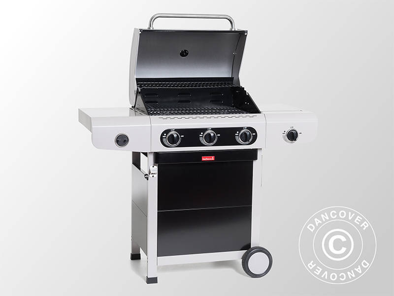 Gassgrill Barbecook Siesta 310, 56x124x118cm, svart