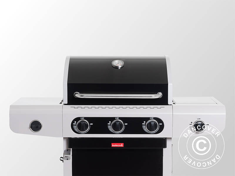 Gassgrill Barbecook Siesta 310, 56x124x118cm, svart