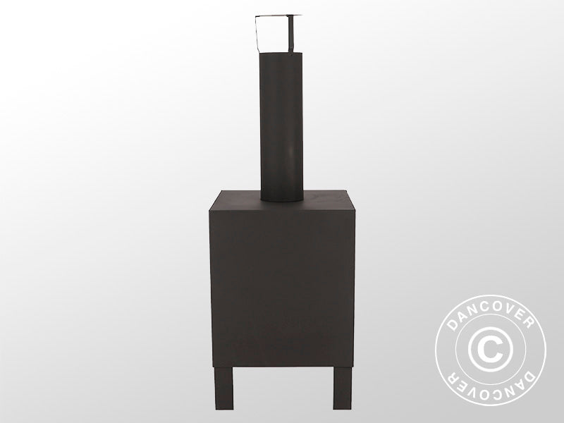 Utepeis, 38x38x108cm, Svart