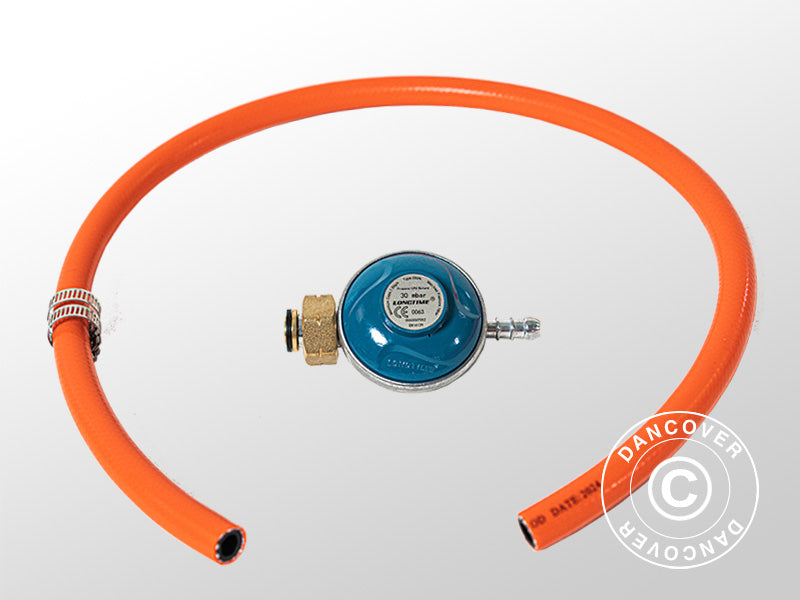 Gas BBQ Grill 53x123x112cm Black (SE)