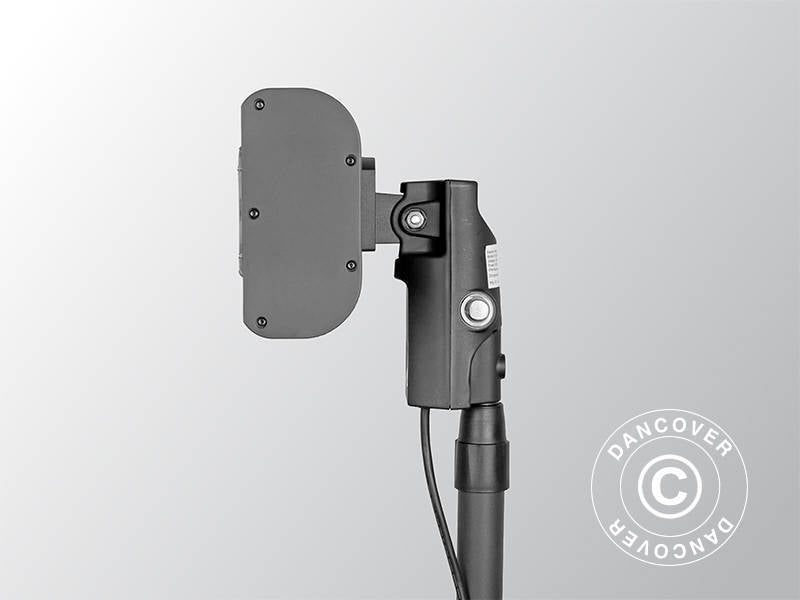 Terrassevarmer TH1800S på stativ med fjernkontroll