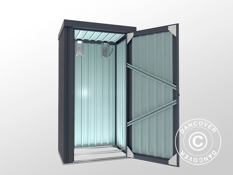 Redskapsbod, st&aring;lskap 0,98x0,81x1,8m, 0,79m&sup2;, ProShed&reg;, Antrasitt