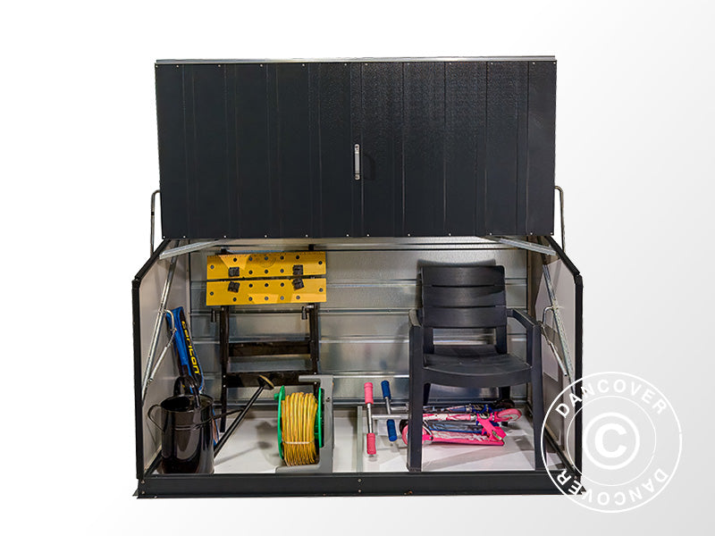 Puteboks, Storeguard, Trimetall ,1,96x0,89x1,13m,&nbsp;1,74m²,&nbsp;Antrasitt