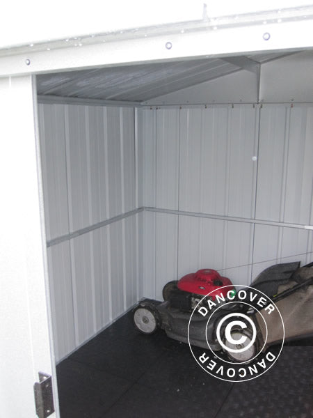 Redskapsbod 2,02x1,37x1,89m, Sølv BARE 1 STK. IGJEN