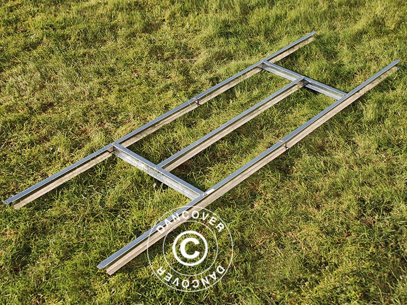 Gulvramme til redskapsbod, ProShed®, 2,13 x 1,27 m