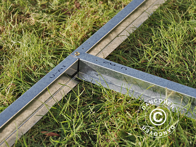 Gulvramme til redskapsbod, ProShed®, 2,13 x 1,27 m