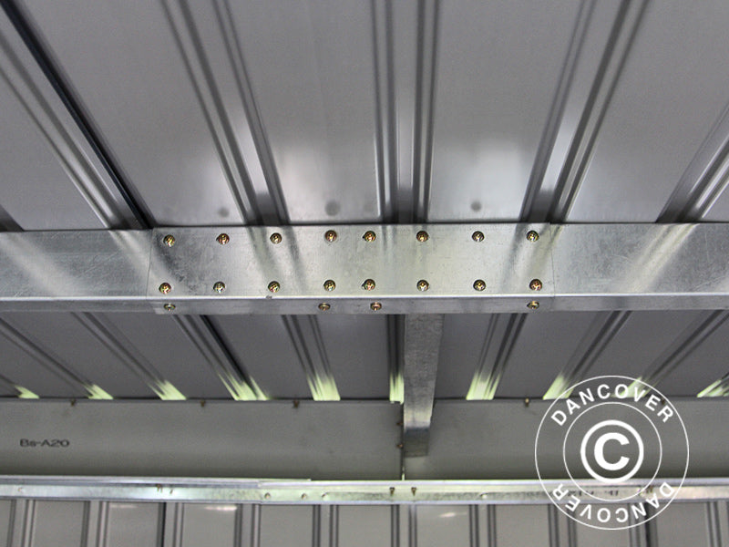 Redskapsbod m/overheng, 2,57x2,69x1,87m, 6,91m², ProShed®, Antrasitt