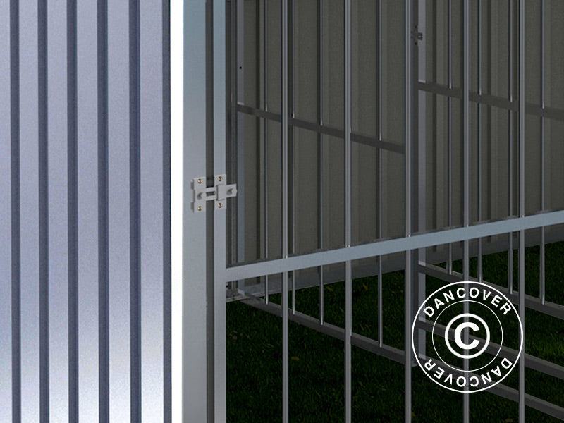 Hundegård 3,22x2,76x1,85m ProShed®, Antrasitt