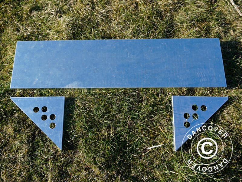 Verktøyhylle i stål til redskapsbod, ProShed®