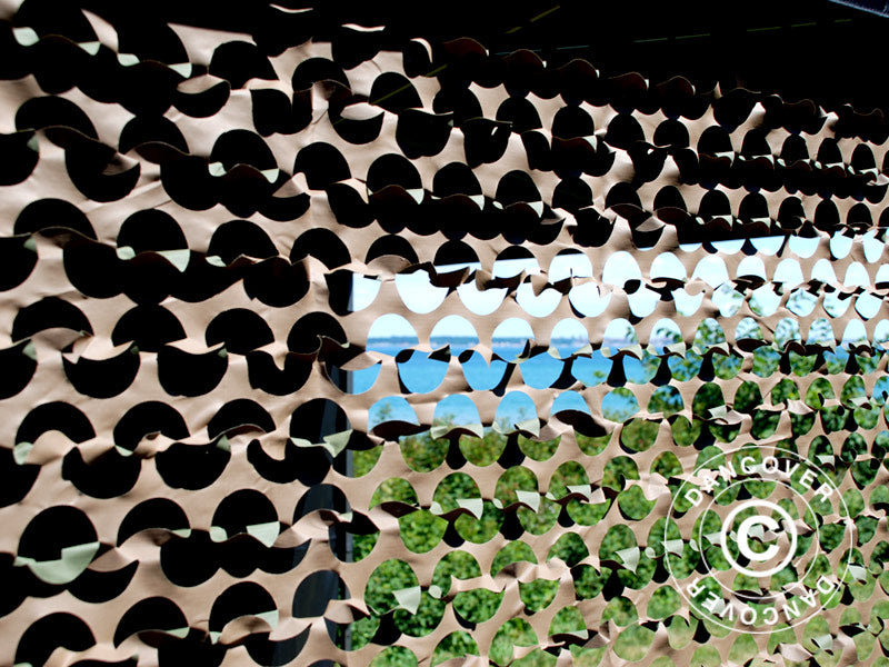 Kamuflasjenett Woodland BASIC LIGHT, 1,4x3m