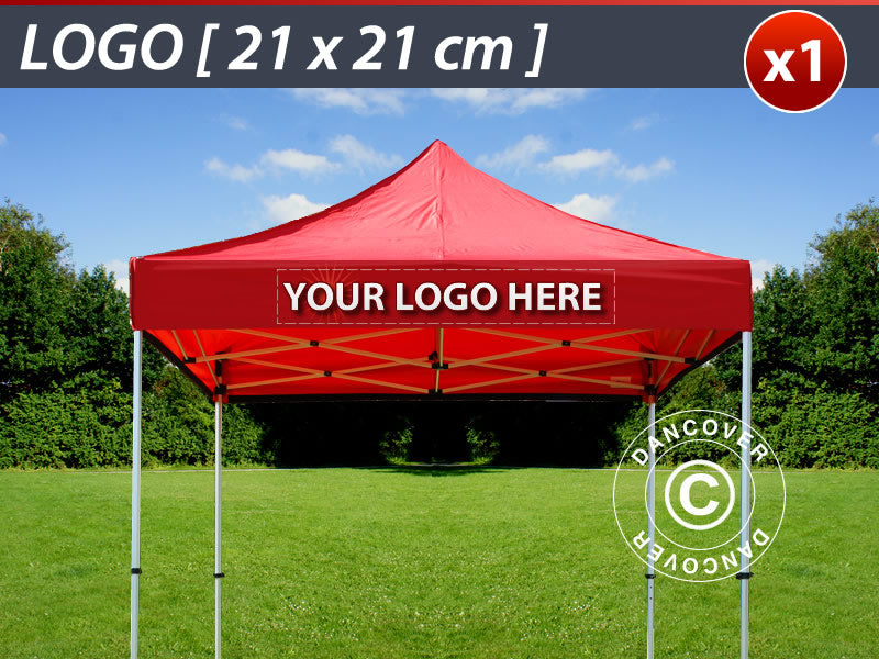 1 stk. FleXtents valance print 21x21cm, sentrert