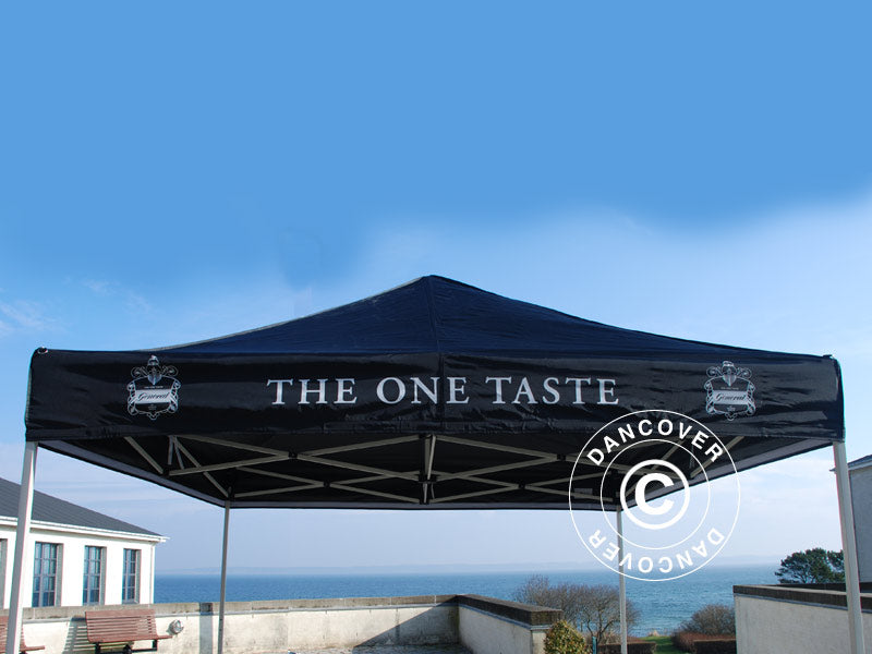 1 stk. FleXtents valance print 21x250cm, sentrert