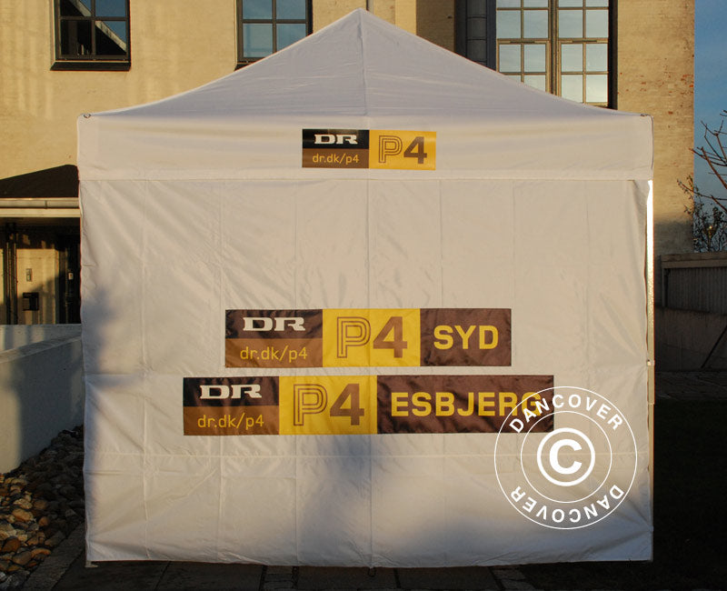 1 stk. FleXtents sidevegg print 40x100cm