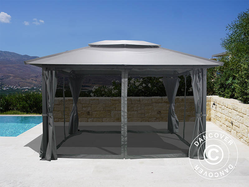 Paviljong JUNO, 3x4m, grå