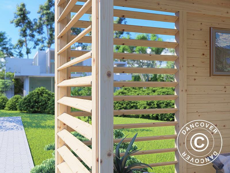 Paviljong i tre, Bertilo Garten Lounge 1, 2,26x2,34x2,32m