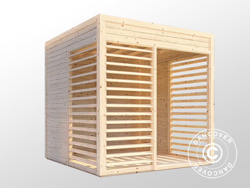 Paviljong i tre, Bertilo Garten Lounge 1, 2,26x2,34x2,32m