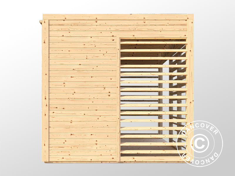 Paviljong i tre, Bertilo Garten Lounge 2, 3,37x2,34x2,32m