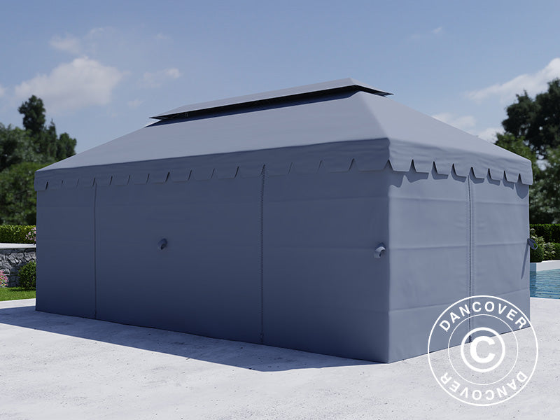 Paviljong Osiris 3x6m, Grå