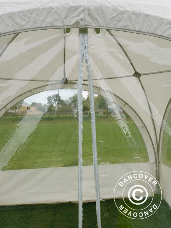 Kuppel-partytelt Multipavillon 3x3m, Hvit
