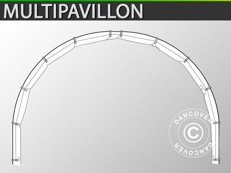 Kuppel-partyteltet Multipavillon Takrenne