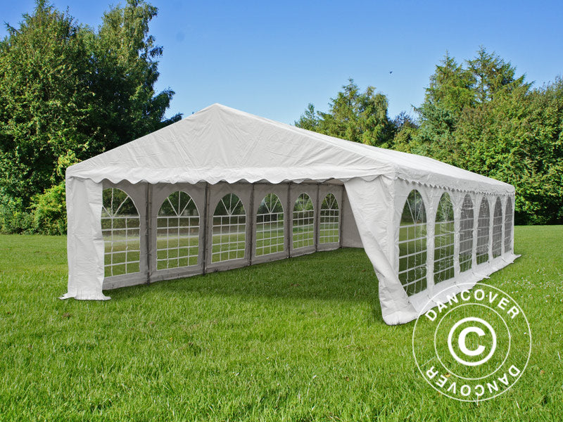 Partytelt Exclusive 5x12m PVC 900, Hvit