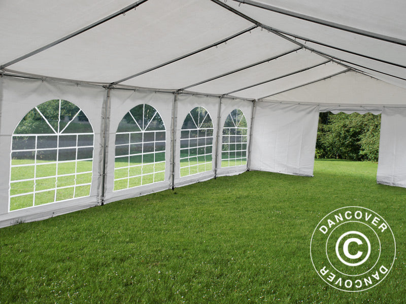 Partytelt Exclusive 5x12m PVC 900, Hvit
