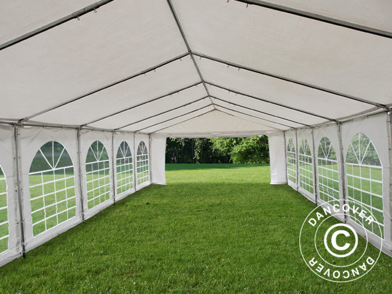 Partytelt Exclusive 5x12m PVC 900, Hvit