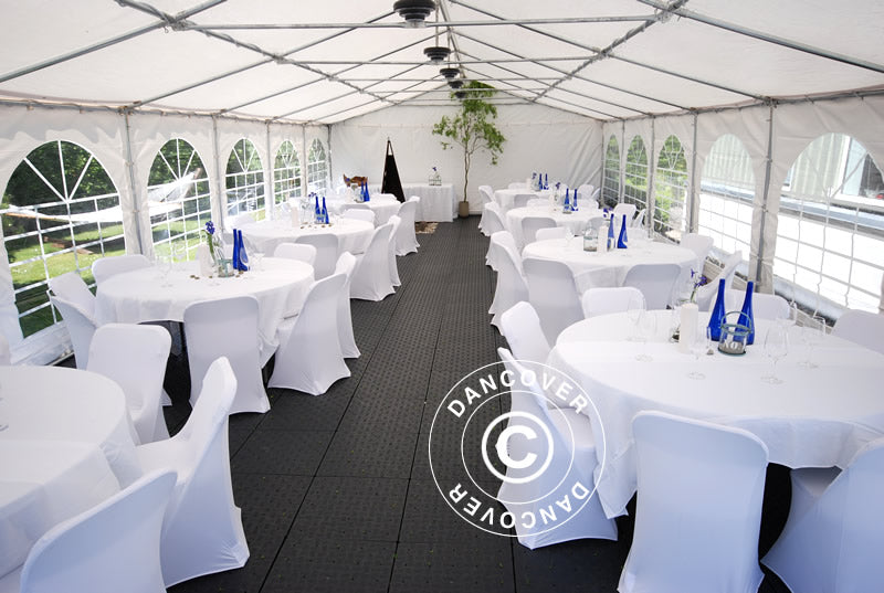 Partytelt Exclusive 6x12m PVC 900, Hvit