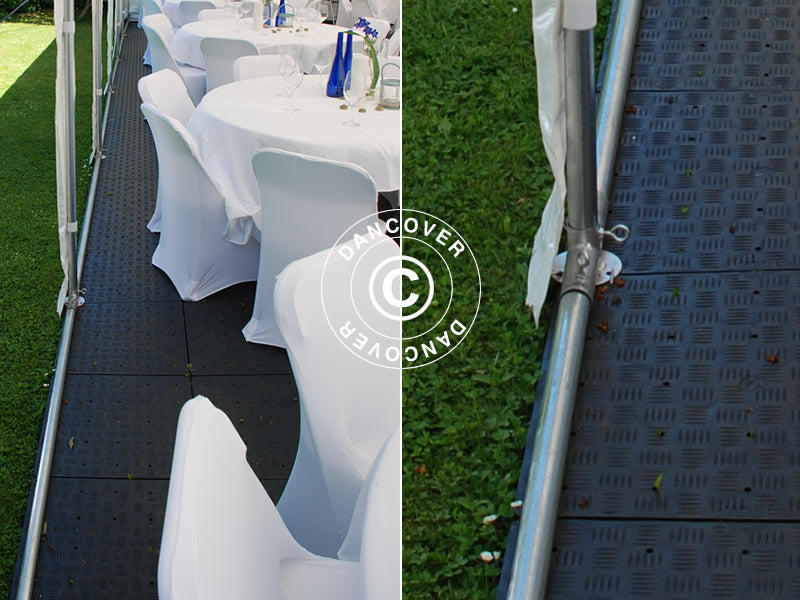 Partytelt Exclusive 6x12m PVC 900, Hvit